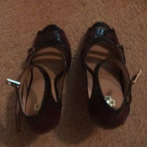 Ann Taylor peep toe heel